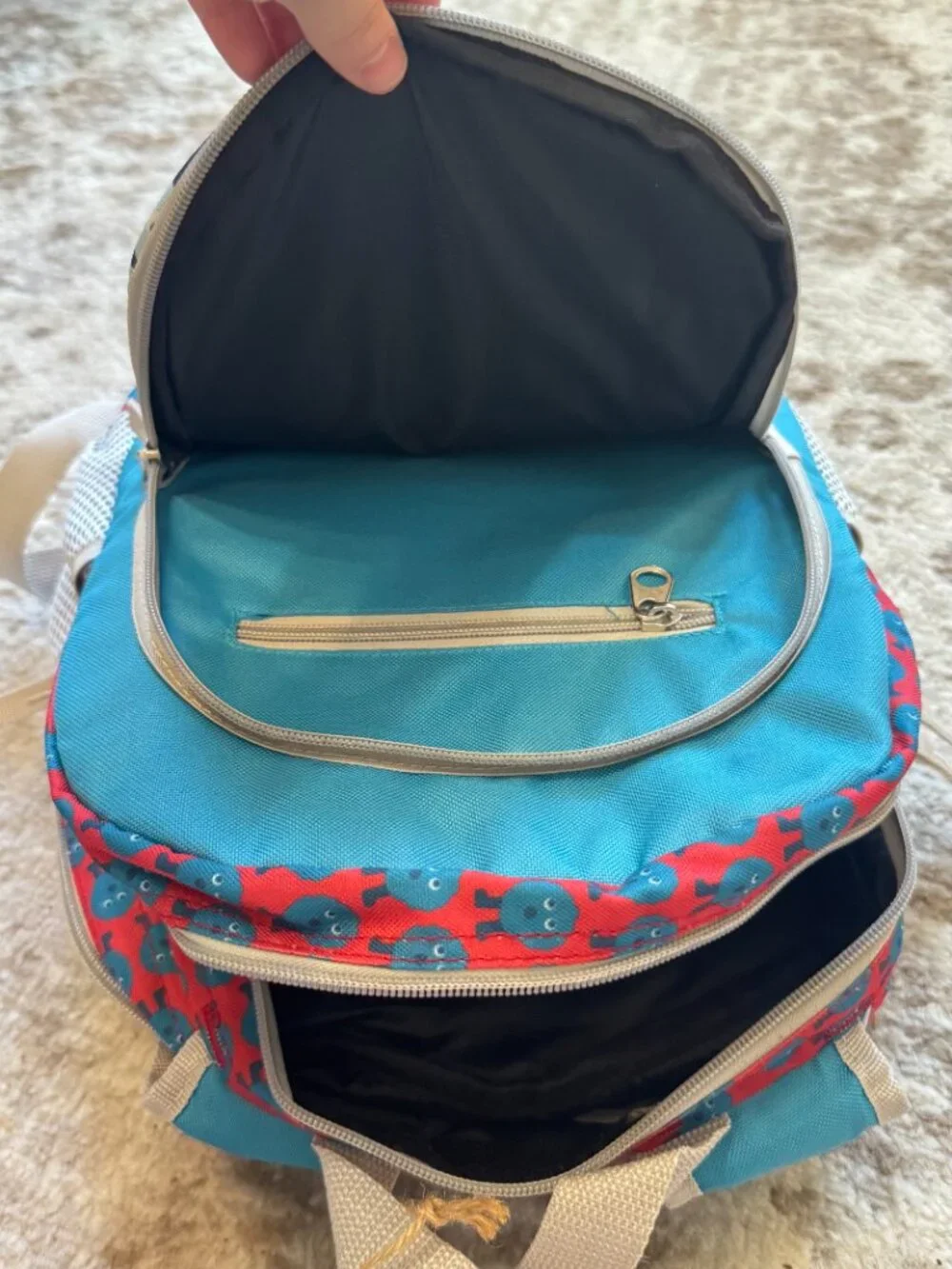 NWT Chooze Kids Backpack, Small, Boo Print